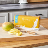 CareStock™ Exam Glove X-Large NonSterile Vinyl Standard Cuff Length Smooth Clear Not Rated (1230910_BX) 100/BX