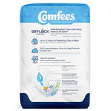 Comfees® Unisex Baby Diaper Size 7 Disposable Moderate Absorbency (907036_BG) 20/BG