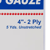 Dukal™ Conforming Bandage 4 Inch X 5 Yard 2-Ply Sterile 1 per Pack (529182_CS) 96/CS