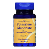 Foster & Thrive™ Dietary Supplement Potassium Gluconate 595 mg Strength Tablet 100 per Bottle (1238893_BT) 1/BT