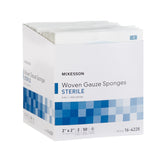McKesson Gauze Sponge 2 X 2 Inch 8-Ply Sterile 2 per Pack (635942_CS) 1500/CS