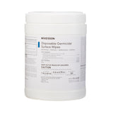 McKesson Surface Disinfectant Premoistened Manual Pull Wipe 160 Count Canister Alcohol Scent NonSterile (880563_BX) 1/BX