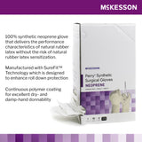 McKesson Perry® Synthetic Surgical Gloves Surgical Glove Size 5.5 Sterile Polychloroprene Standard Cuff Length Smooth Cream Chemo Tested (1044743_BX) 50/BX