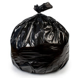 Colonial Bag Trash Bag 60 gal. Black LLDPE 1.8 mil 38 X 58 Inch X-Seal Bottom Flat Pack (862154_CS) 1/CS