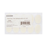 McKesson Pedi-Pad Protective Pad Size 101-Regular Adhesive Foot (1111071_PK) 100/PK