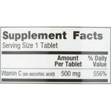 Geri-Care® Vitamin C Supplement Ascorbic Acid 500 mg Strength Tablet 500 per Bottle (689197_BT) 1/BT