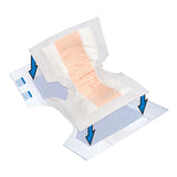 Tranquility® Top Liner® Contour Booster Pad 13-1/2 X 21-1/2 Inch Heavy Absorbency Super Absorbent Core One Size Fits Most (491366_CS) 10/CS