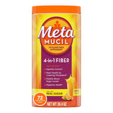 Metamucil® Fiber Supplement Orange Flavor Powder 30 oz. 3.4 Gram Strength Psyllium Husk (833611_EA) 1/EA