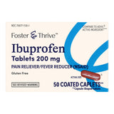 Foster & Thrive™ Pain Relief 200 mg Strength Ibuprofen Caplet 50 per Bottle (1238994_BT) 1/BT