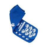 McKesson Terries™ Slipper Socks Unisex Adult X-Large Double Tread Single Patient Use Royal Blue (558995_PR) 1/PR