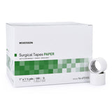 McKesson Medical Tape White 1 Inch X 1-1/2 Yard Paper NonSterile (1055583_RL) 1/RL