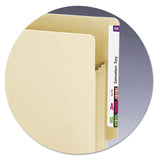 Smead™ Manila End Tab TUFF Pockets, 3.5" Expansion, Letter Size, Manila, 10/Box (SMD75150) Box of 10