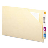 Smead™ End Tab Jackets with Reinforced Tabs, Straight Tab, Legal Size, 11-pt Manila, 100/Box (SMD76700) Pack of 100