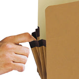 Smead™ Redrope Drop-Front End Tab File Pockets, 3.5" Expansion, Legal Size, Redrope, 10/Box (SMD74624) Pack of 10