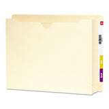 Smead™ Heavyweight End Tab File Jacket with 2" Expansion, Straight Tab, Letter Size, Manila, 25/Box (SMD76910) Box of 25