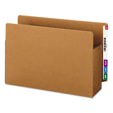 Smead™ Heavy-Duty Redrope End Tab TUFF Pockets, 5.25" Expansion, Legal Size, Redrope, 10/Box (SMD74790) Pack of 10