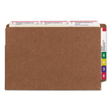 Smead™ Heavy-Duty Redrope End Tab TUFF Pockets, 5.25" Expansion, Legal Size, Redrope, 10/Box (SMD74790) Pack of 10