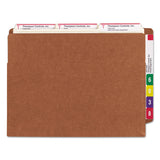 Smead™ Heavy-Duty Redrope End Tab TUFF Pockets, 3.5" Expansion, Letter Size, Redrope, 10/Box (SMD73780) Pack of 10