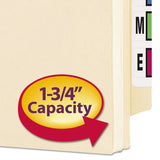Smead™ Manila End Tab File Pockets, 1.75" Expansion, Letter Size, Manila, 25/Box (SMD75114) Pack of 25