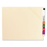Smead™ End Tab Jackets with Reinforced Tabs, Straight Tab, Letter Size, 11-pt Manila, 100/Box (SMD75700) Pack of 100