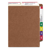 Smead™ Heavy-Duty Redrope End Tab TUFF Pockets, 7" Expansion, Legal Size, Redrope, 5/Box (SMD74795) Pack of 5