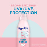 Coppertone® Water Babies Sunscreen SPF 50 Liquid 6 oz. Aerosol Can (1231876_EA) 1/EA