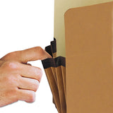 Smead™ Redrope Drop-Front End Tab File Pockets, 3.5" Expansion, Letter Size, Redrope, 10/Box (SMD73624) Pack of 10