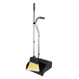 Unger® Telescopic Ergo Dust Pan with Broom, 12w x 45h, Metal, Gray/Silver (UNGEDTBG) Each