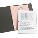 Avery® Dispenser Pack Hole Reinforcements, 0.25" Dia, White, 1,000/Pack, (5720) (AVE05720) 1 Case of 1000