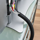 D-Line® Cable Tidy Tube, 1.25" Diameter x 43" Long, Black (DLNCTT11B) Each