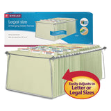Smead™ Steel Hanging Folder Drawer Frame, Legal Size, 23" to 27" Long, Gray, 2/Pack (SMD64873) Pack of 2