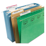 Smead™ Viewables Hanging Folder Tabs and Labels, Label Pack Refill, 1/3-Cut, Assorted Colors, 3.5" Wide, 160/Pack (SMD64915) Pack of 160