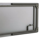 Iceberg Maxx Legroom Wood Folding Table, Rectangular, 72" x 30" x 29.5", Gray/Charcoal (ICE65827) Each