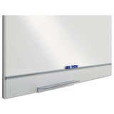 Iceberg Polarity Magnetic Dry Erase White Board, 72 x 46, White Surface, Silver Aluminum Frame (ICE31260)