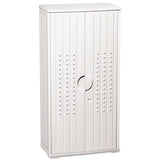 Iceberg Rough n Ready Storage Cabinet, Three-Shelf, 33w x 18d x 66h, Platinum (ICE92553) Each