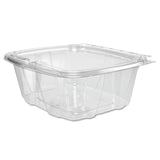 Dart® ClearPac SafeSeal Tamper-Resistant/Evident Containers, Flat Lid, 32 oz, 6.4 x 2.6 x 7.1, Clear, Plastic, 100/Bag, 2 Bags/CT (DCCCH32DEF) Case of 200