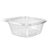 Dart® ClearPac SafeSeal Tamper-Resistant/Evident Containers, Flat Lid, 12 oz, 4.9 x 2 x 5.5, Clear, Plastic, 100/Bag, 2 Bags/Carton (DCCCH12DEF) Case of 200