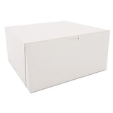 SCT® White One-Piece Non-Window Bakery Boxes, 12 x 12 x 6, White, Paper, 50/Carton (SCH0989) Case of 50
