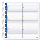 TOPS™ Voice Message Log Books, One-Part (No Copies), 8 x 1, 8 Forms/Sheet, 800 Forms Total (TOP4416) Each