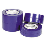 Universal® Premium Blue Masking Tape with UV Resistance, 3" Core, 24 mm x 54.8 m, Blue, 2/Pack (UNVPT14025) Pack of 2