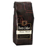Peet's Coffee & Tea® Bulk Coffee, House Blend, Ground, 1 lb Bag (PEE501619) Each