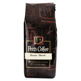 Peet's Coffee & Tea® Bulk Coffee, House Blend, Ground, 1 lb Bag (PEE501619) Each