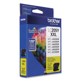 Brother LC205Y Innobella Super High-Yield Ink, 1,200 Page-Yield, Yellow (BRTLC205Y) Each