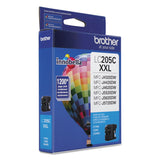 Brother LC205C Innobella Super High-Yield Ink, 1,200 Page-Yield, Cyan (BRTLC205C) Each