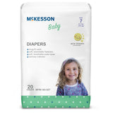 McKesson Unisex Baby Diaper Size 7 Disposable Heavy Absorbency (1144480_BG) 1/BG