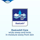 TENA Dry Comfort™ Unisex Adult Incontinence Brief Medium Disposable Moderate Absorbency (1245724_CS) 80/CS