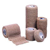 3M™ Coban™ Cohesive Bandage 3 Inch X 5 Yard Self-Adherent Closure Tan NonSterile Standard Compression (481237_RL) 1/RL