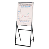 Quartet® Futura Dry Erase Presentation Easel, 26 x 35, White Surface, Black Steel Frame (QRT351900) Each