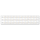 AT-A-GLANCE® WallMates Self-Adhesive Dry Erase Monthly Planning Surfaces, 36 x 24, White/Gray/Orange Sheets, Undated (AAGAW602028) Each