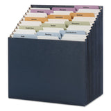 Smead™ Stadium File, 12 Sections, 1/12-Cut Tabs, Letter Size, Navy (SMD70211) Each
